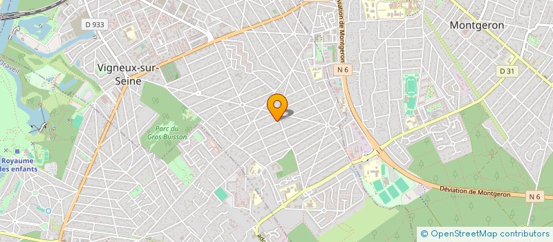 localisation de l'entreprise ENTREPRISE VITALINO à VIGNEUX-SUR-SEINE