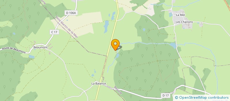 localisation de l'entreprise ENTREPRISE VOLDOIS  CHAMPEAU EN MORVAN