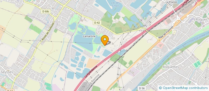 localisation de l'entreprise ENTREPRISE WEIS  ROQUES