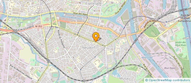 localisation de l'entreprise ENTREPRISE WILLCO à STRASBOURG