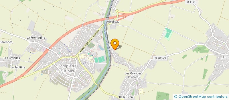 localisation de l'entreprise ENTREPRISE ZAROUG  SAINTE-SOULLE