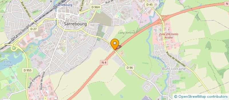 localisation de l'entreprise ENTREPRISE ZAVAGNO à BUHL-LORRAINE