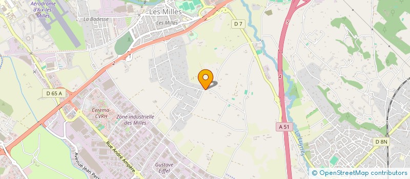 localisation de l'entreprise ENTREPRISE ZERHOUNI MEKKI CONSTRUCTIONS  AIX-EN-PROVENCE