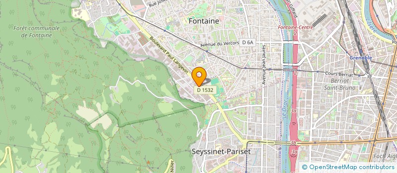 localisation de l'entreprise ENTREPRISES AUDIT ET COURTAGE à FONTAINE