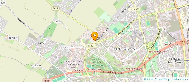 localisation de l'entreprise ENTREPRISES D'INGENERIE EN RENOVATION ENERGETIQUE à SAINT-CONTEST