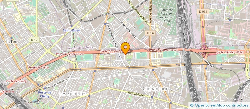 localisation de l'entreprise ENTREPRISES ET COMMUNICATION  POMPIGNAC