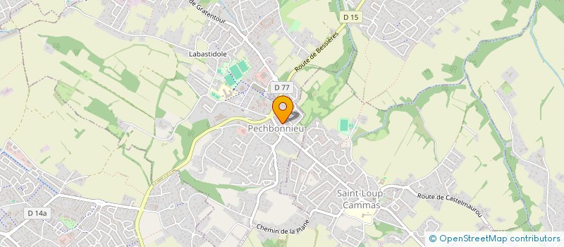 localisation de l'entreprise ENTRESHOKS  PECHBONNIEU