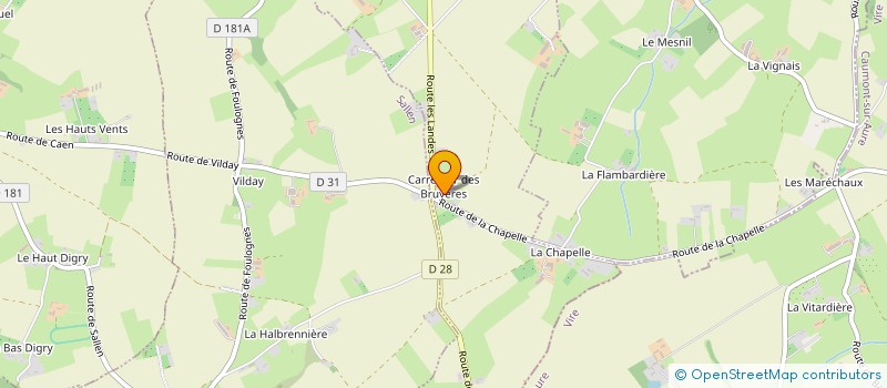 localisation de l'entreprise ENTRET SAUVEG PATRIM AMENAG COURS EAU BN  CAHAGNES