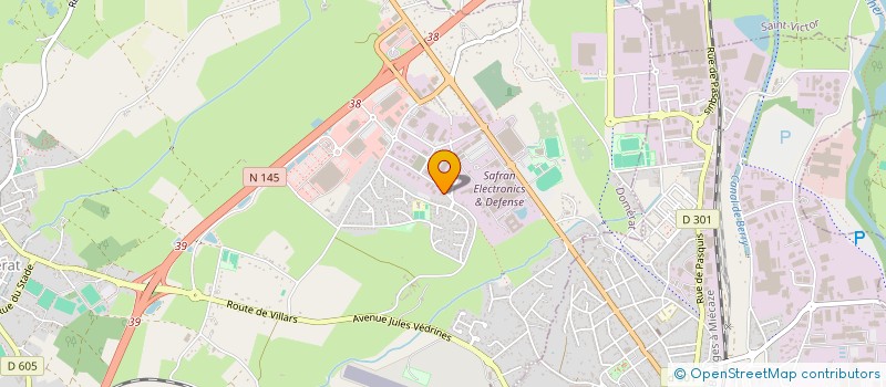 localisation de l'entreprise ENTRETIEN CHAUFFAGE ENERGIE à DOMERAT
