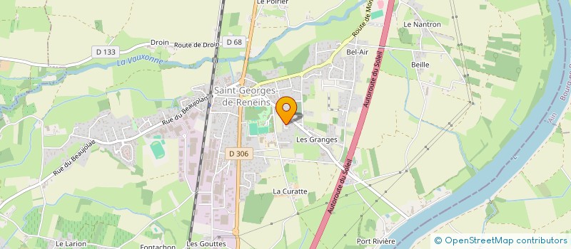 localisation de l'entreprise ENTRETIEN CORPOREL  SAINT-GEORGES-DE-RENEINS