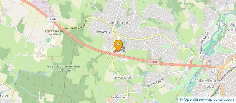 localisation de l'entreprise ENTRETIEN COTE JARDIN à LIMOGES