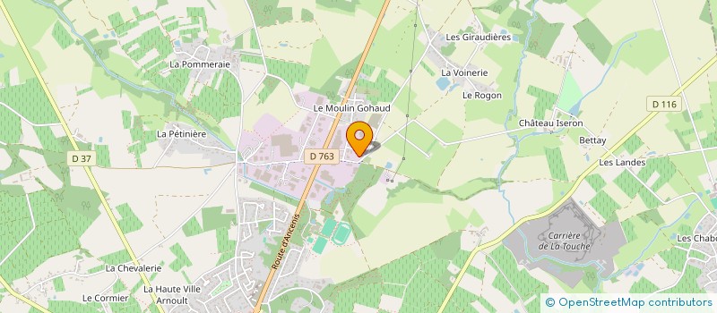 localisation de l'entreprise ENTRETIEN DU VIGNOBLE à VALLET