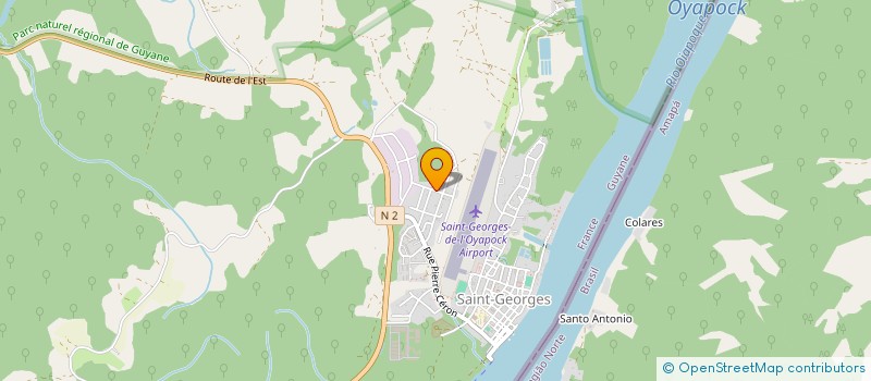 localisation de l'entreprise ENTRETIEN ESPACES GREEN à SAINT-GEORGES
