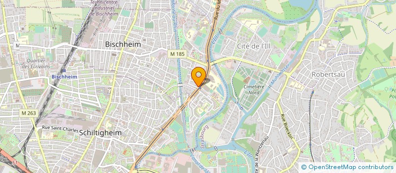 localisation de l'entreprise ENTRETIEN ET RENOVATION IMMOBILIERE à BISCHHEIM