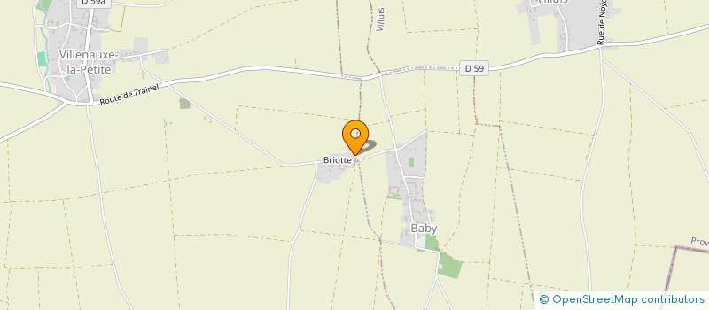 localisation de l'entreprise ENTRETIEN GENERAL DE DEPOTS LOGISTIQUE à VILLENAUXE-LA-PETITE