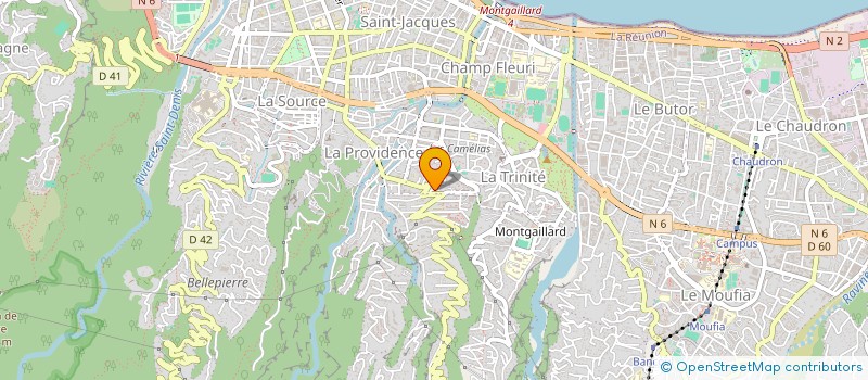 localisation de l'entreprise ENTRETIEN IMMOBILIER à SAINT-DENIS