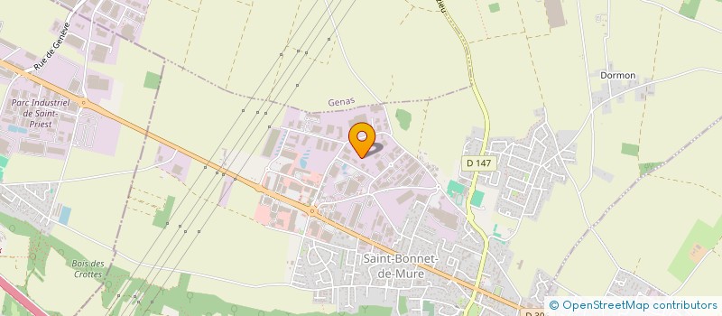 localisation de l'entreprise ENTRETIEN INTERIEUR EXTERIEUR  SAINT-BONNET-DE-MURE