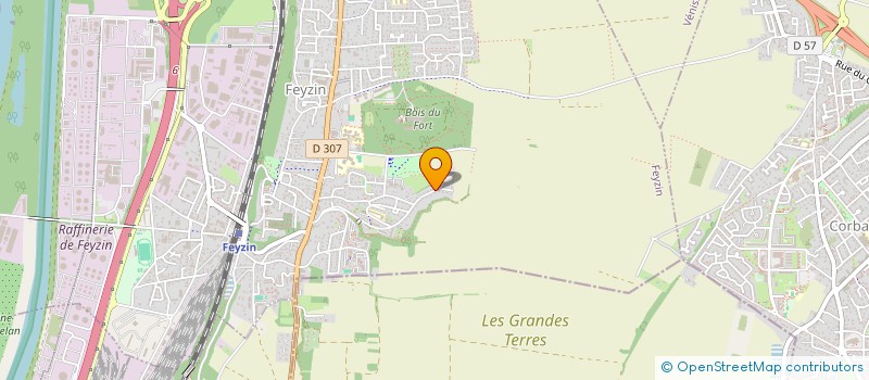 localisation de l'entreprise ENTRETIEN LYON SARL  FEYZIN