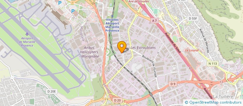 localisation de l'entreprise ENTRETIEN MAINTENANCE INDUSTRIELLE ET SERVICE à VITROLLES