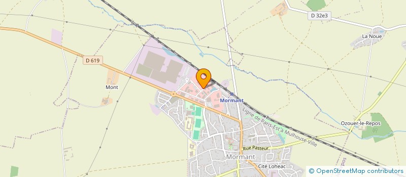 localisation de l'entreprise ENTRETIEN MAINTENANCE POIDS-LOURDS  MORMANT