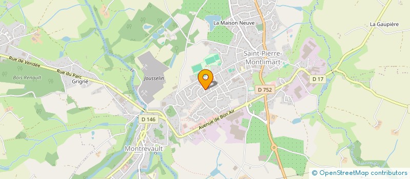 localisation de l'entreprise ENTRETIEN NATURE à MAUGES-SUR-LOIRE