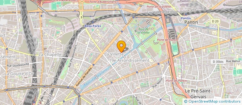 localisation de l'entreprise ENTRETIEN NETTOYAGE PEINTURE GENERALE  PARIS