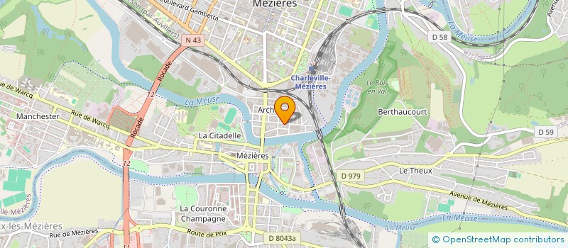 localisation de l'entreprise ENTRETIEN PRESTATION DU BATIMENT à CHARLEVILLE-MEZIERES