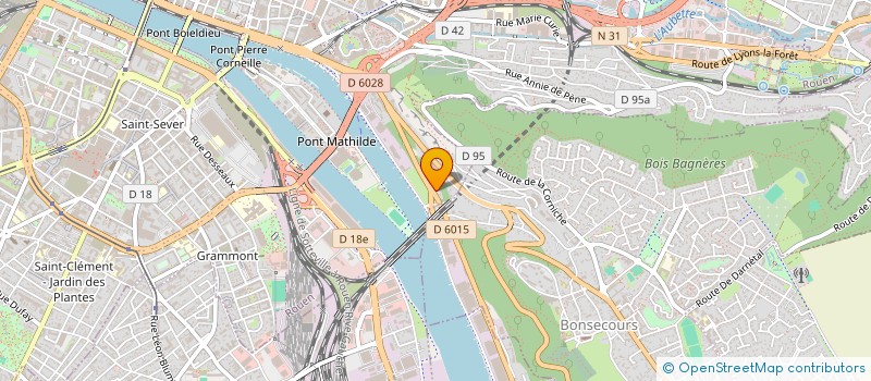 localisation de l'entreprise ENTRETIEN PROTECTION PATRIMOINE IMMOB à ROUEN