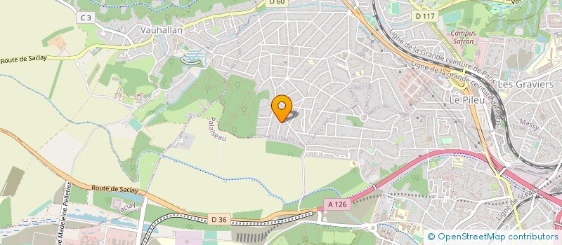 localisation de l'entreprise ENTRETIEN RAMONAGE CHAUFFAGE SERVICE  IGNY