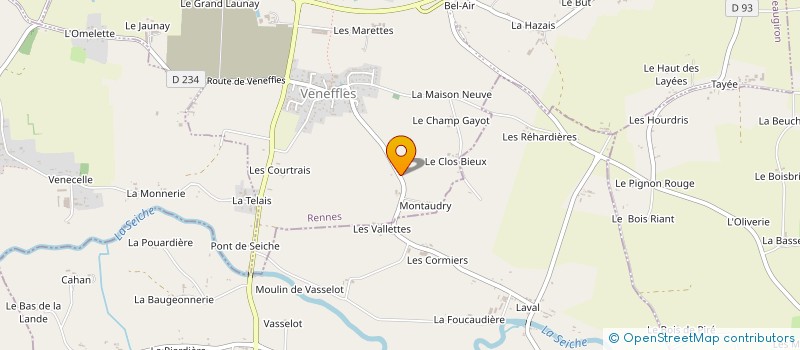 localisation de l'entreprise ENTRETIEN RAMONAGE DESEMBOUAGE 35  CHATEAUGIRON