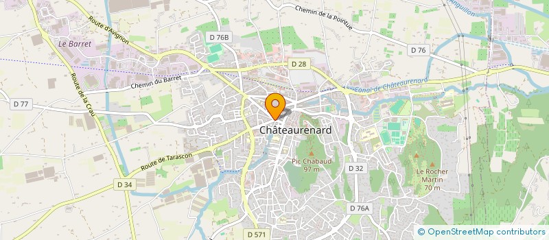 localisation de l'entreprise ENTRETIEN RENOVATION SERVICE à CHATEAURENARD