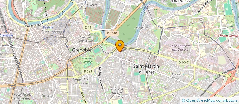 localisation de l'entreprise ENTRETIEN SERVICE  GRENOBLE