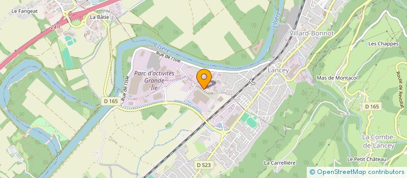 localisation de l'entreprise ENTRETIEN SERVICE PROTECTION DU BOIS  VILLARD-BONNOT