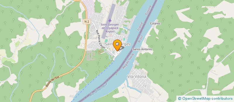 localisation de l'entreprise ENTRETIEN SERVICES OYAPOCK à SAINT-GEORGES