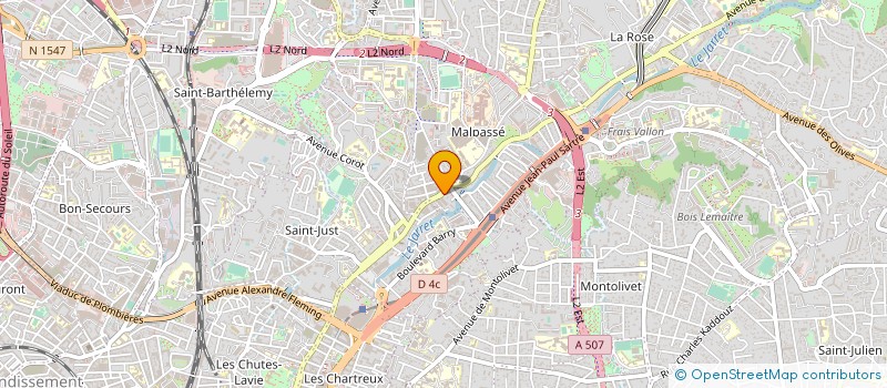 localisation de l'entreprise ENTRETIENS REALISATION INDUSTR à MARSEILLE