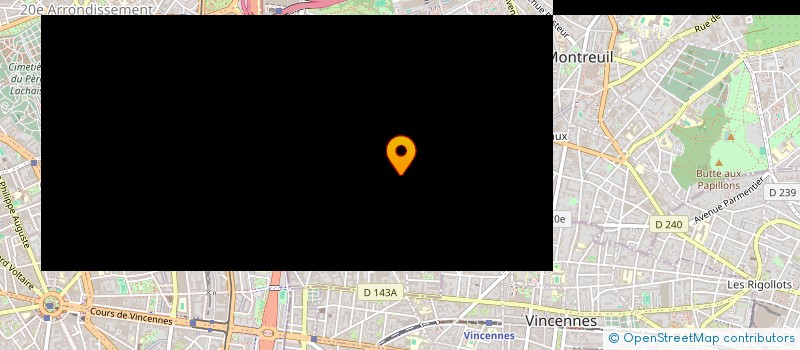 localisation de l'entreprise ENTREVIEW à MONTREUIL