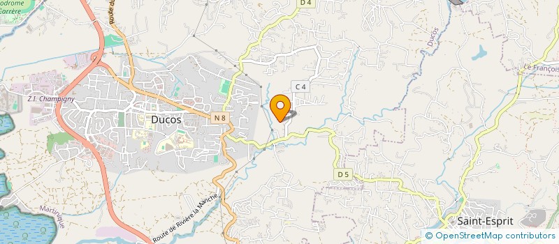 localisation de l'entreprise ENTREVOSMURS  DUCOS