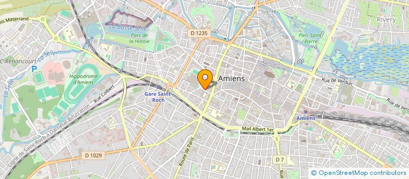 localisation de l'entreprise ENTREZ DANS LA DANSE - AMIENS  AMIENS