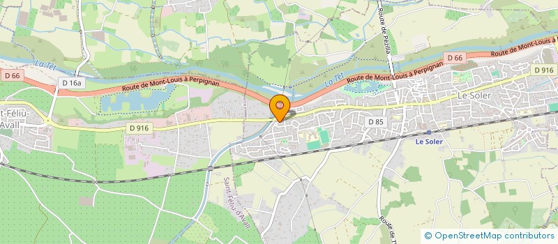 localisation de l'entreprise ENTRONS DANS LA DANSE  LE SOLER