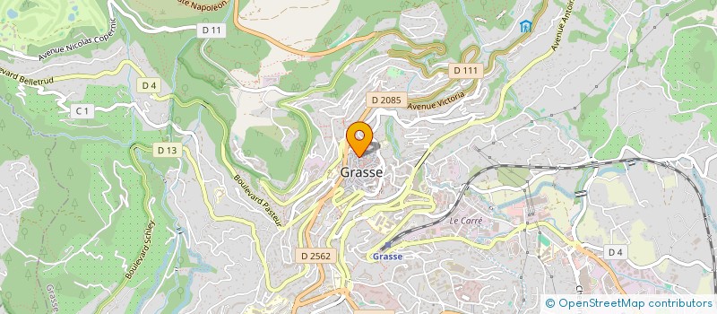 localisation de l'entreprise ENTROPIE  GRASSE