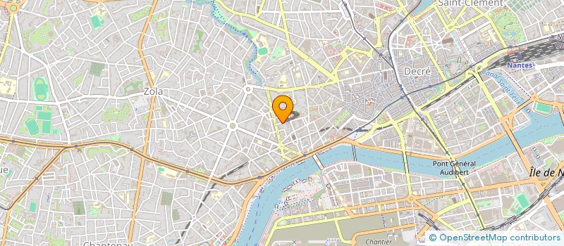 localisation de l'entreprise ENTROPIQUE à NANTES