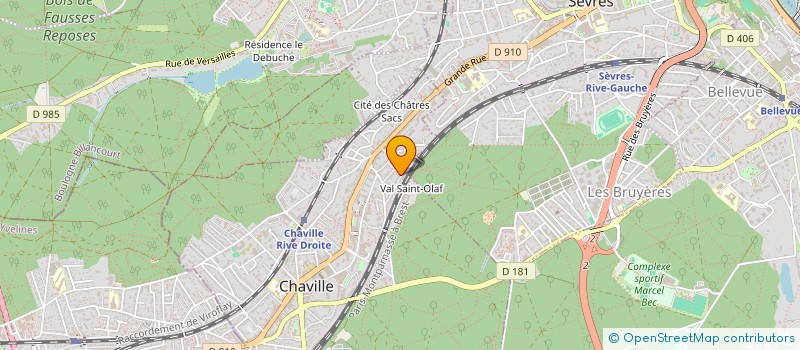 localisation de l'entreprise ENTROPISME à CHAVILLE