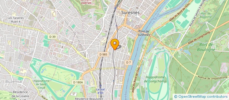 localisation de l'entreprise ENTROPOLYS à SURESNES