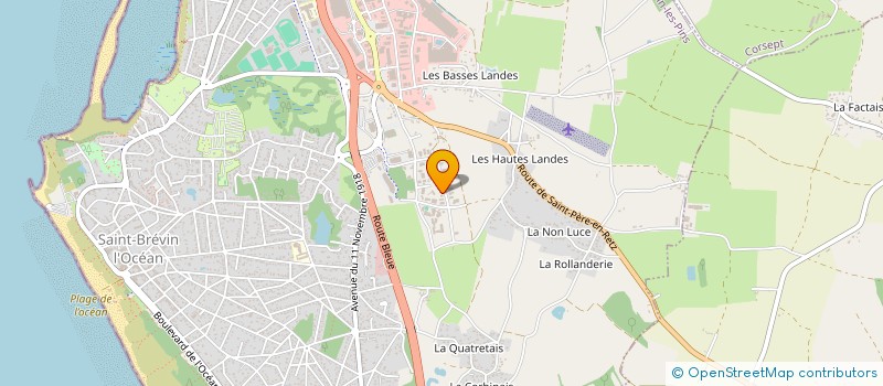 localisation de l'entreprise ENTROPY à SAINT-BREVIN-LES-PINS