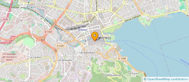 localisation de l'entreprise ENTROPY  ANNECY