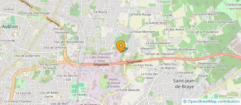 localisation de l'entreprise ENTRUST FRANCE S.A.S. à FLEURY-LES-AUBRAIS