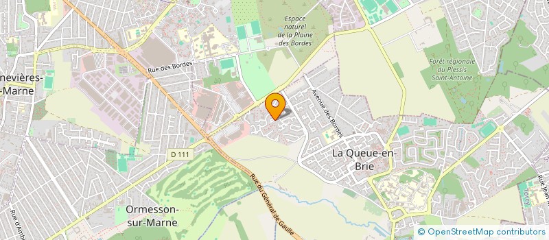 localisation de l'entreprise ENTS à LA QUEUE-EN-BRIE