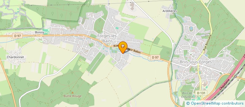 localisation de l'entreprise ENTUIA  FORGES-LES-BAINS