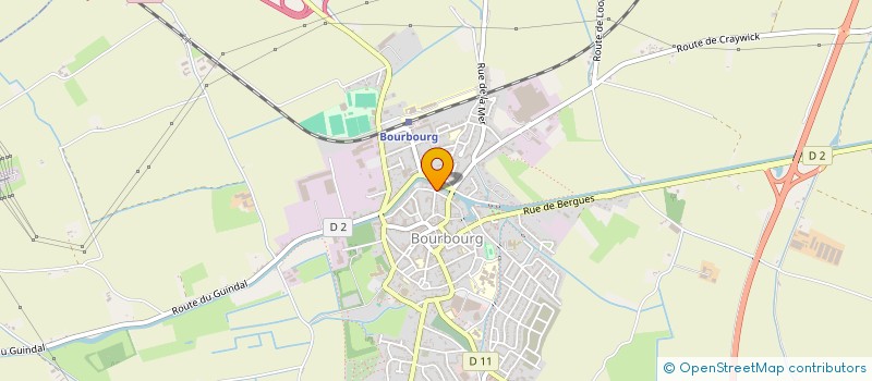 localisation de l'entreprise ENTZMANN  BOURBOURG