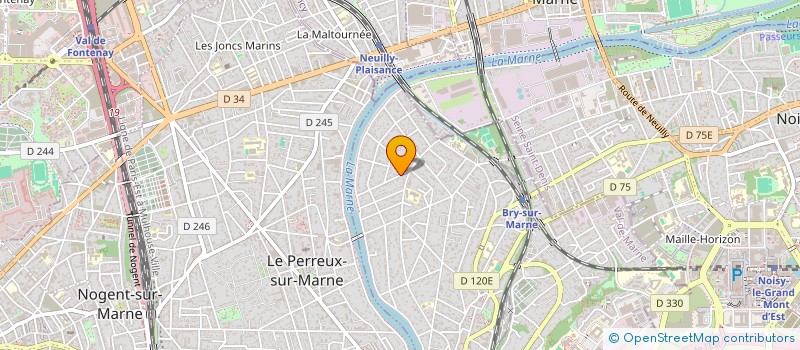 localisation de l'entreprise ENULA à BRY-SUR-MARNE